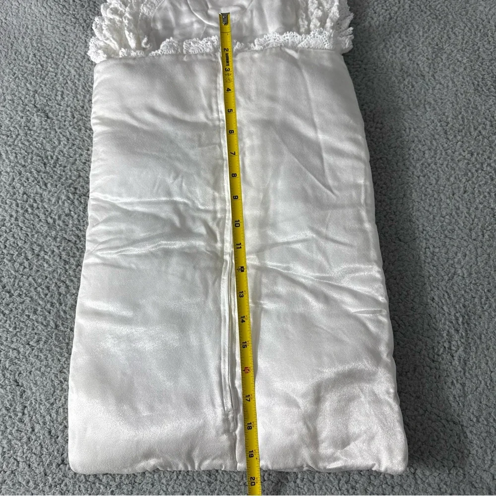 Vintage Luxurious White Baby Sleeping Bag Bunting‎